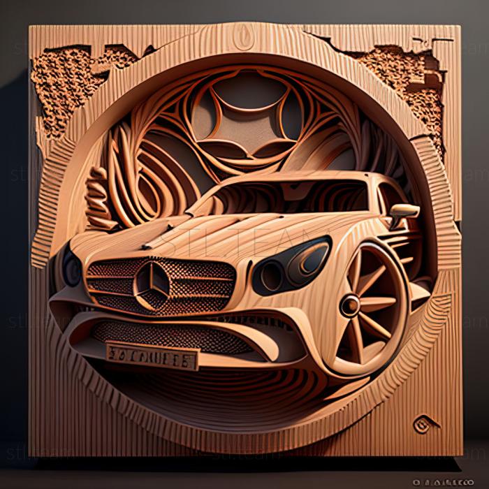 3D model Mercedes Benz RENNtech E74RS (STL)